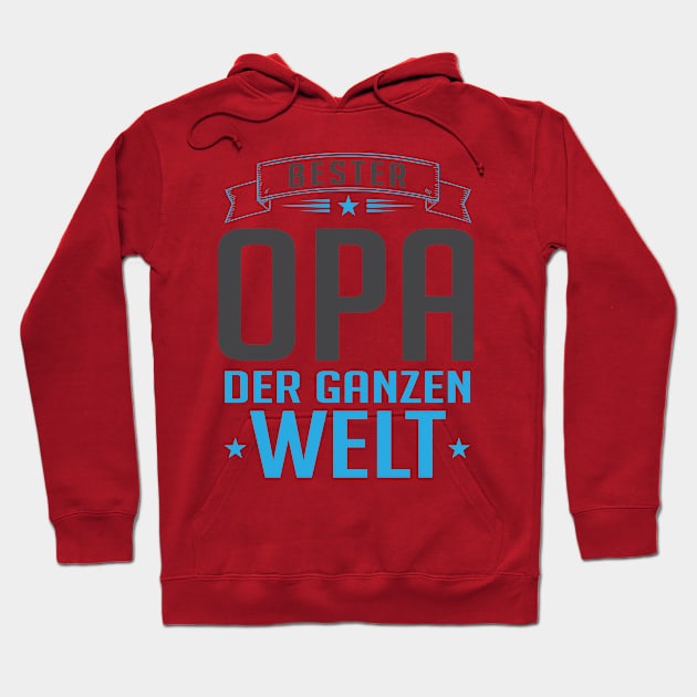 Bester Opa Der Welt (2) Hoodie by nektarinchen